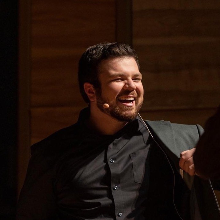 Ryan Henry performing as vocal artist